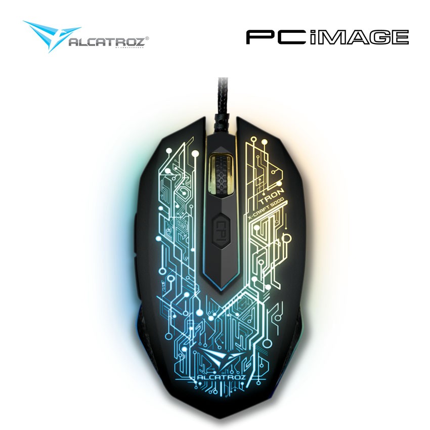 ALCATROZ XCRAFT PRO TRON 5000 GAMING MOUSE (PRO TRON 5000) PC Image